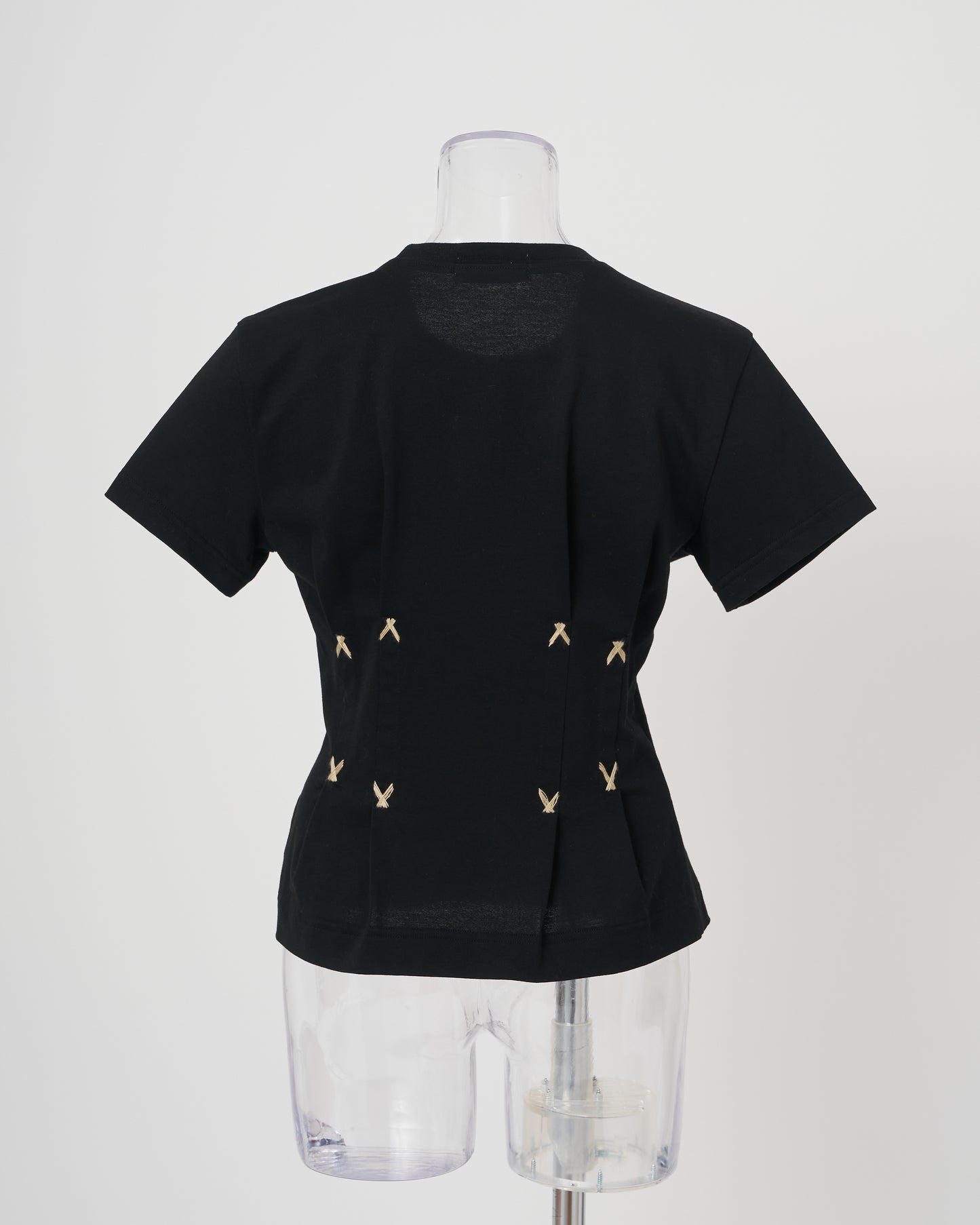 CORSET FLOSSING T-SHIRT - BLACK