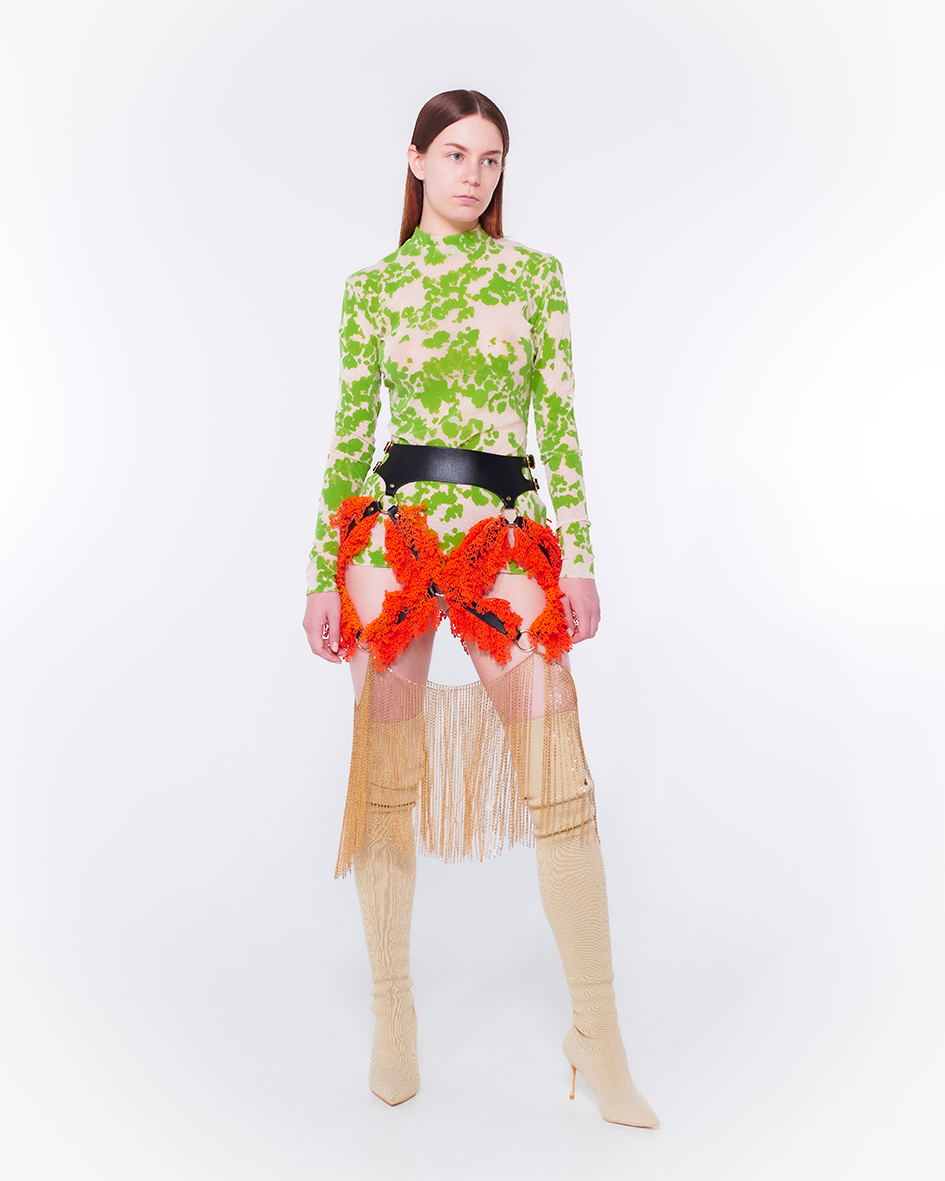 Fragile Beauty Harness Skirt