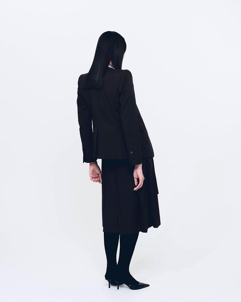 Power Shoulder Jacket (Brown)
