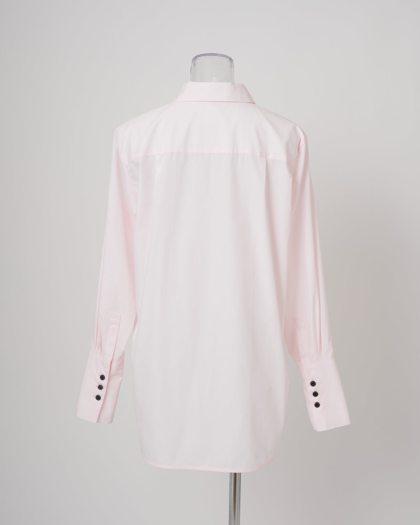 FEATHER-EMBROIDERED SHIRT - PINK