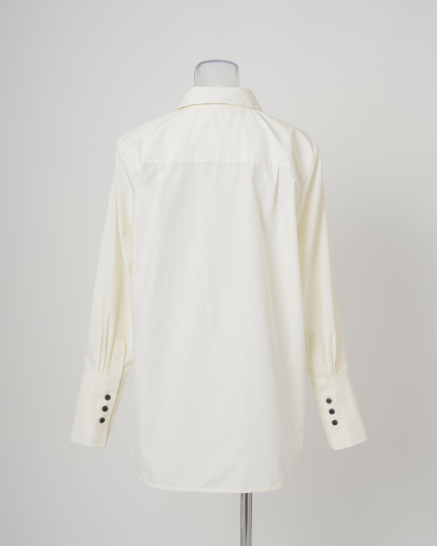 FEATHER-EMBROIDERED SHIRT - WHITE