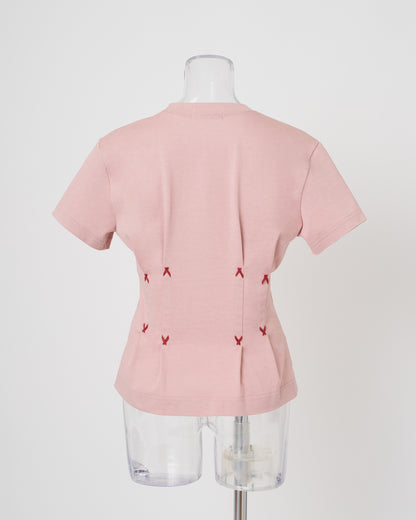 CORSET FLOSSING T-SHIRT - PINK
