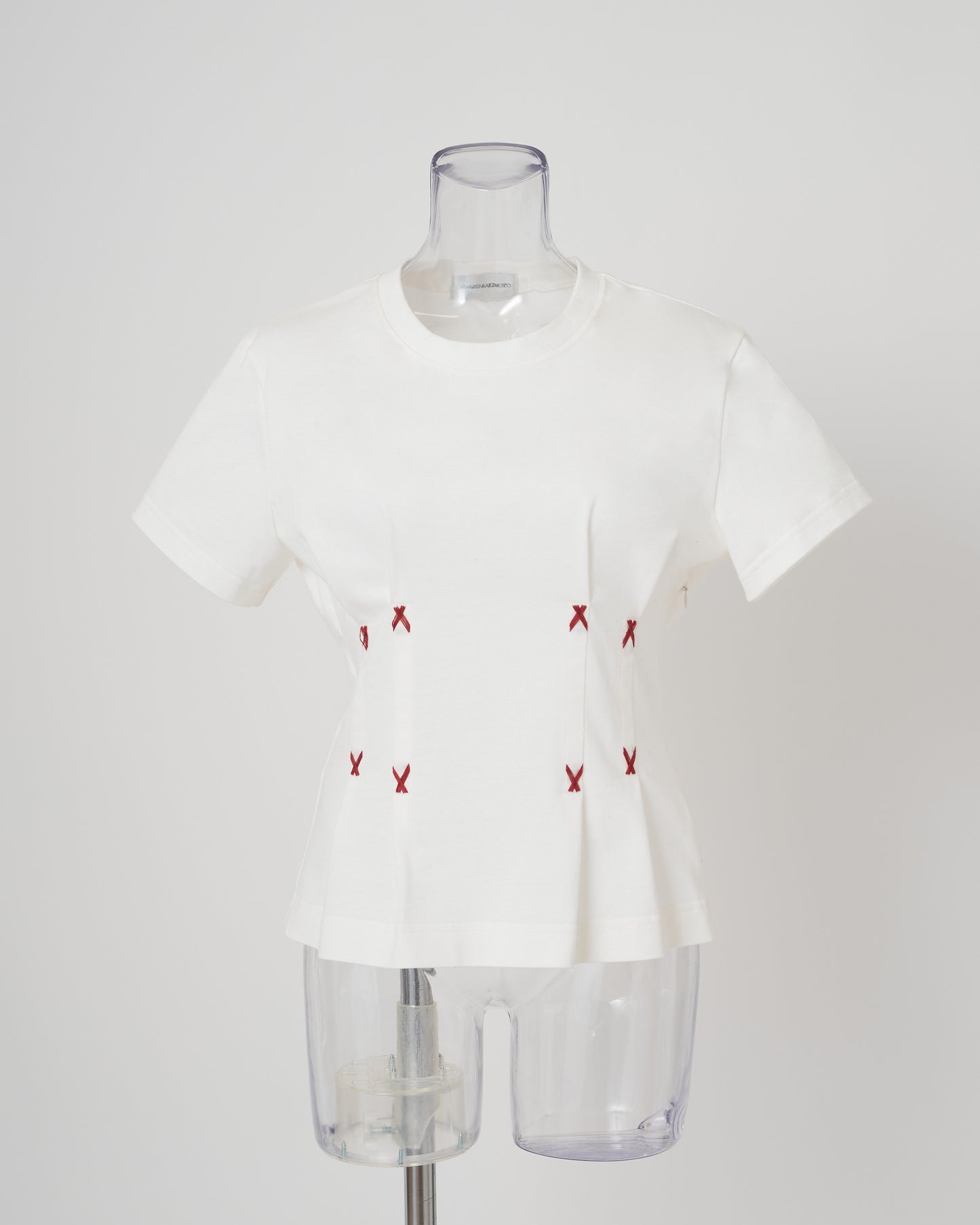 CORSET FLOSSING T-SHIRT - WHITE