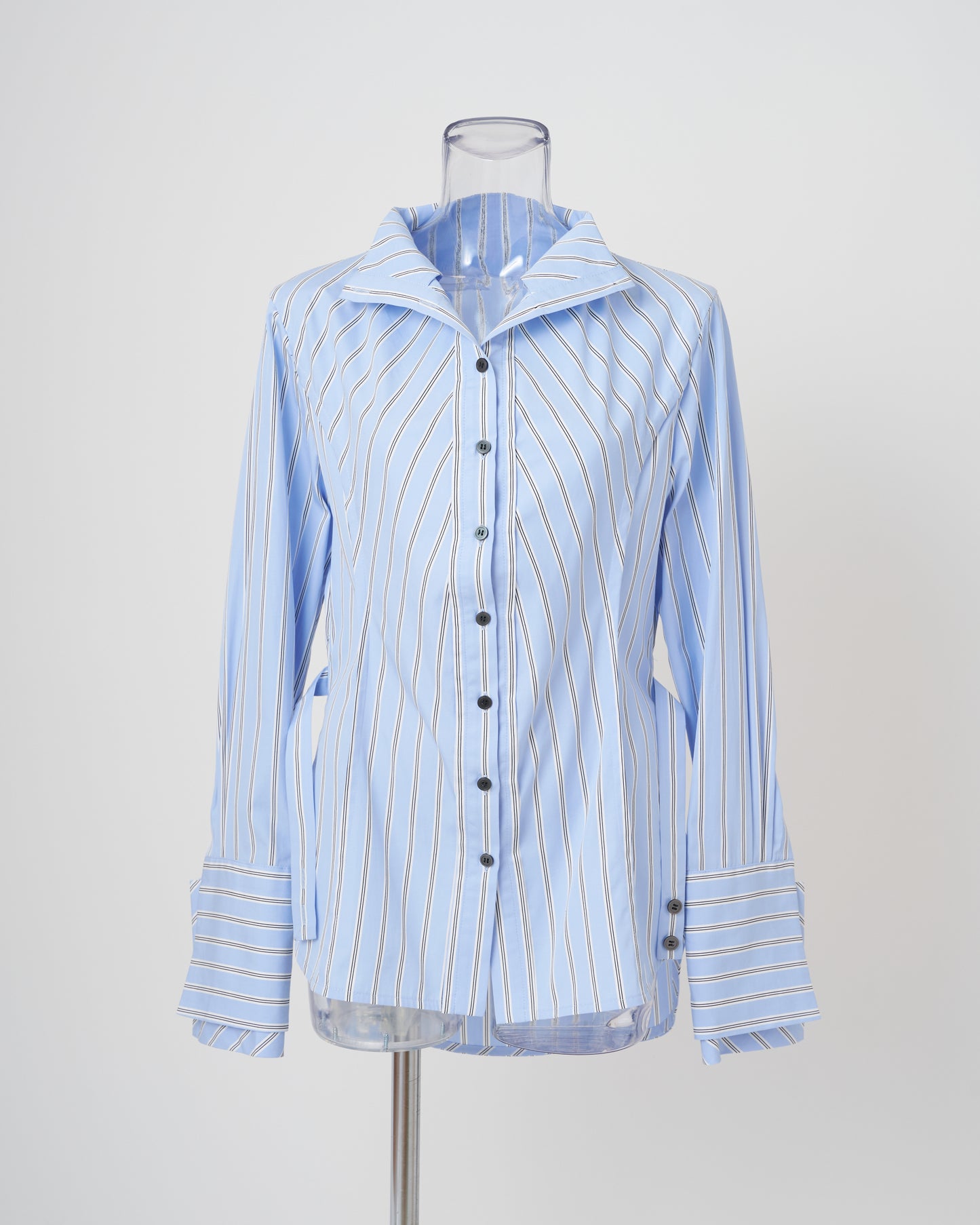 VICTORIAN STRIPED SHIRT - BLUE