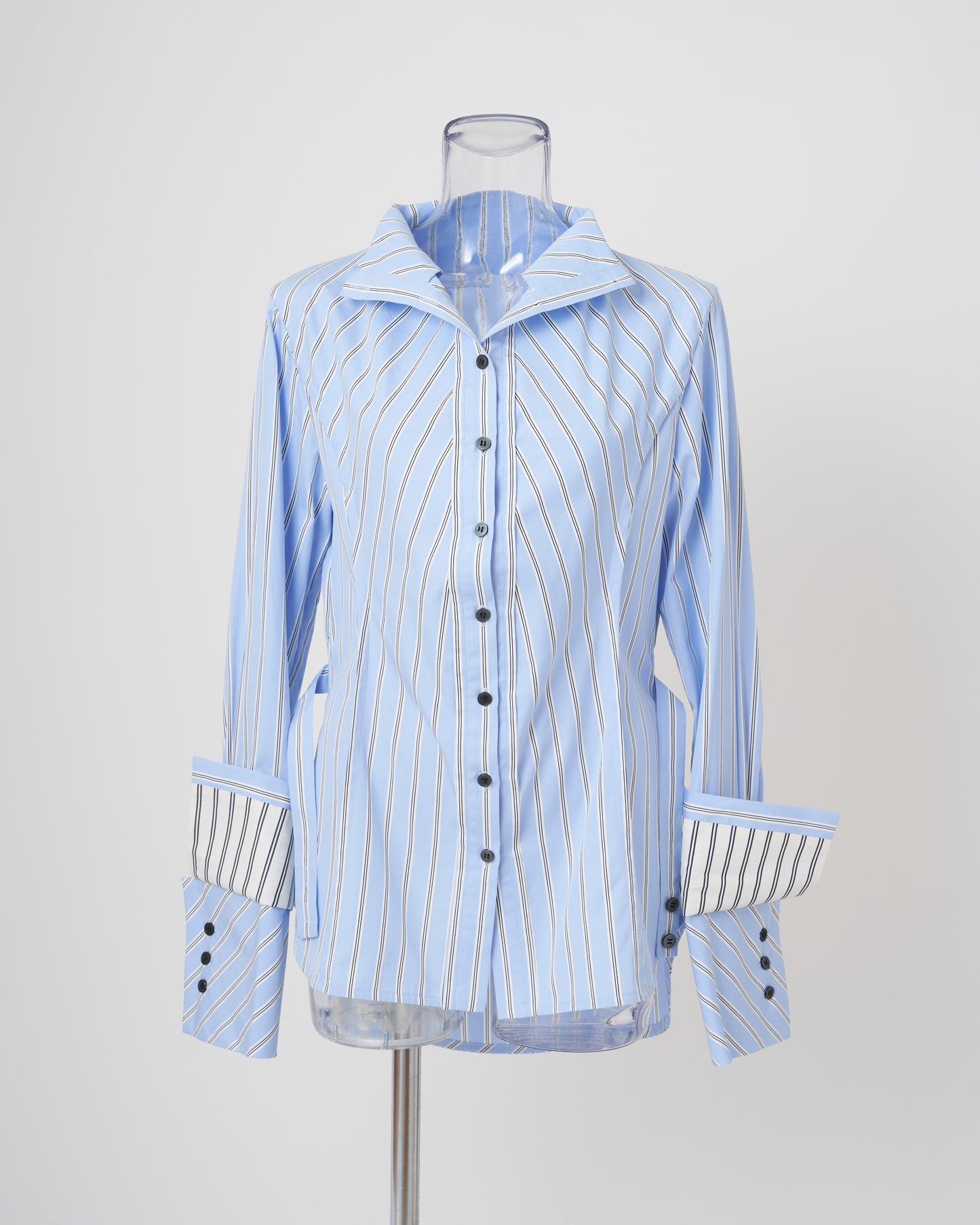 VICTORIAN STRIPED SHIRT - BLUE
