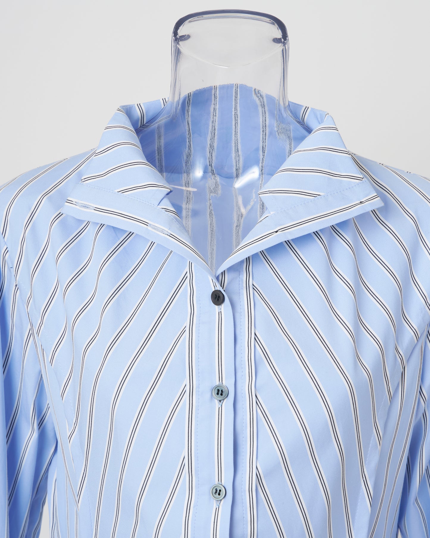 VICTORIAN STRIPED SHIRT - BLUE