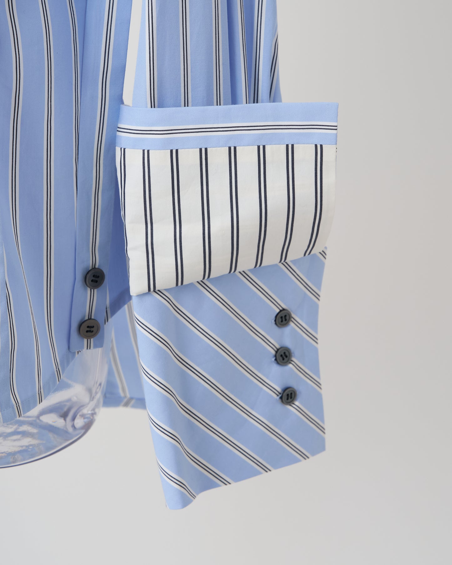 VICTORIAN STRIPED SHIRT - BLUE