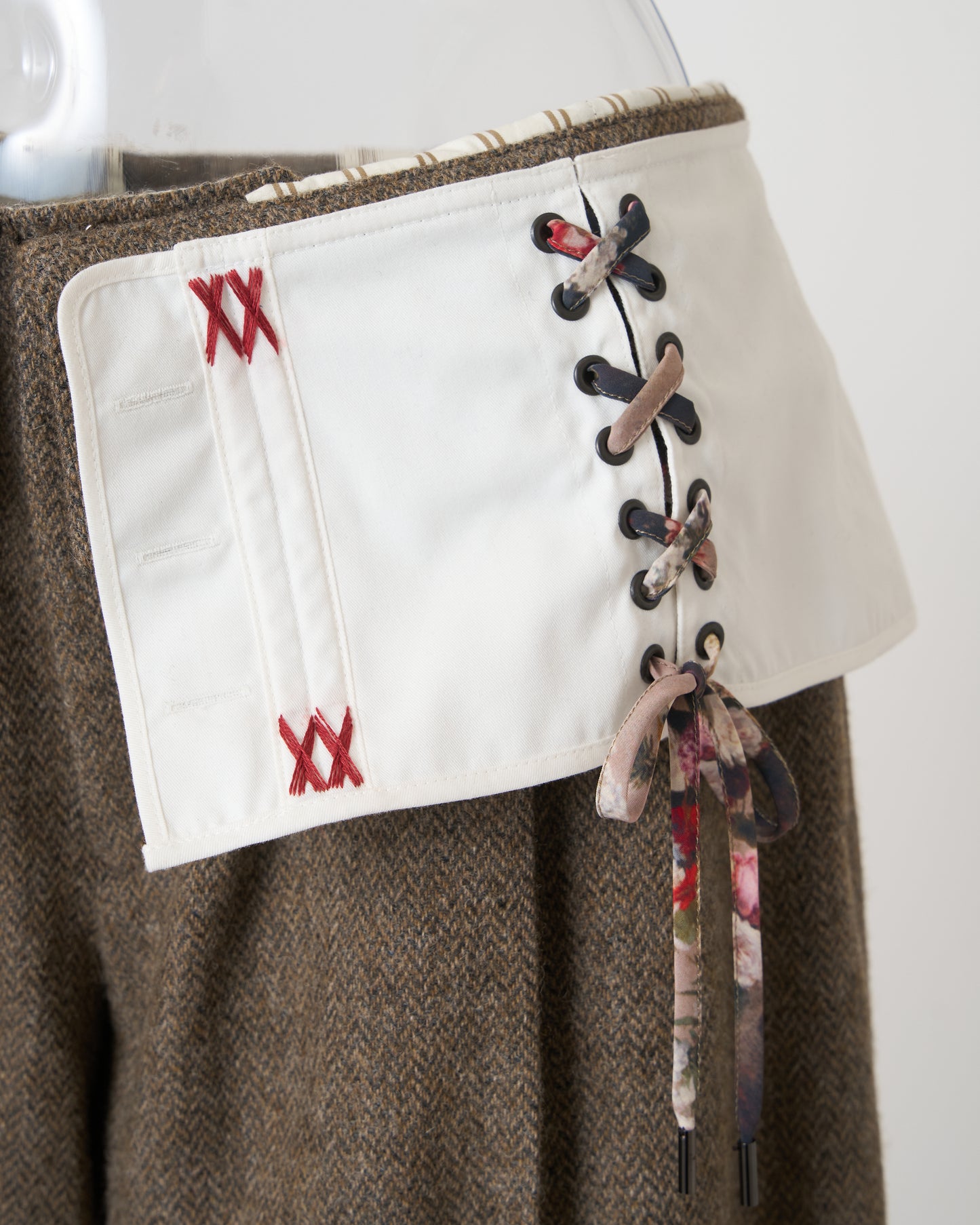 CORSET TROUSERS - BROWN