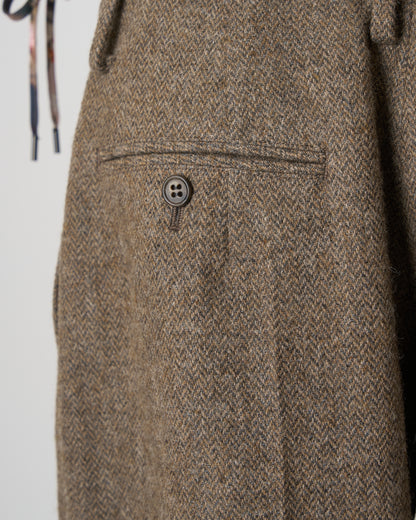 CORSET TROUSERS - BROWN