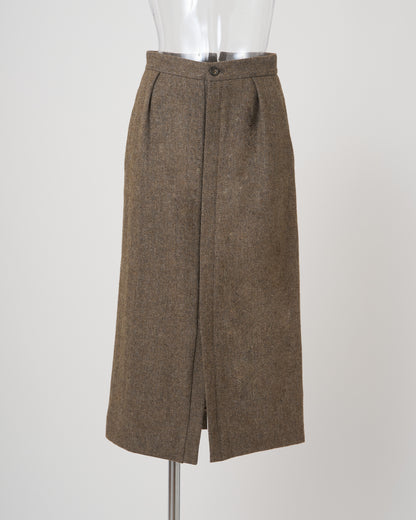 PANCIERINA SKIRT - BROWN