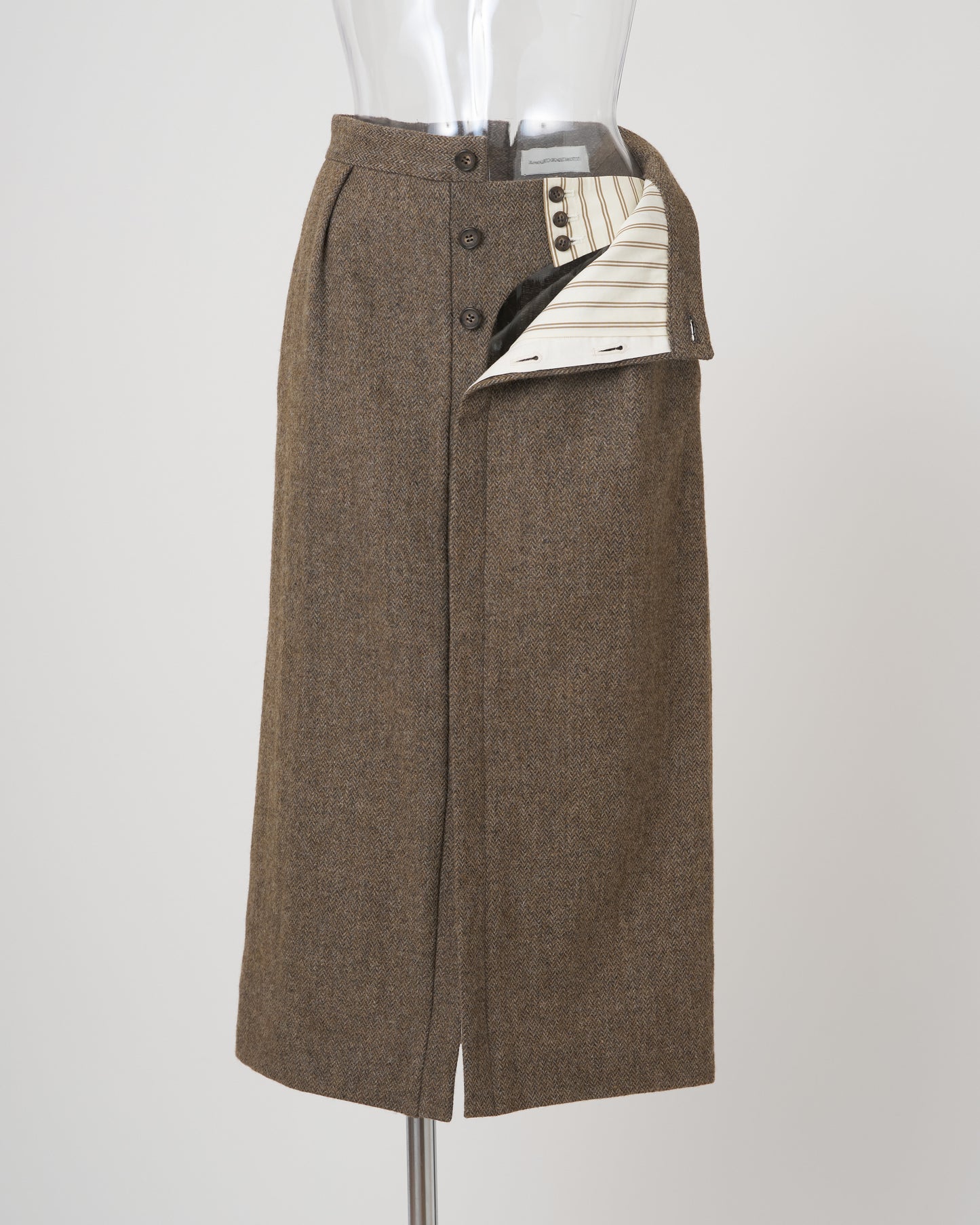 PANCIERINA SKIRT - BROWN