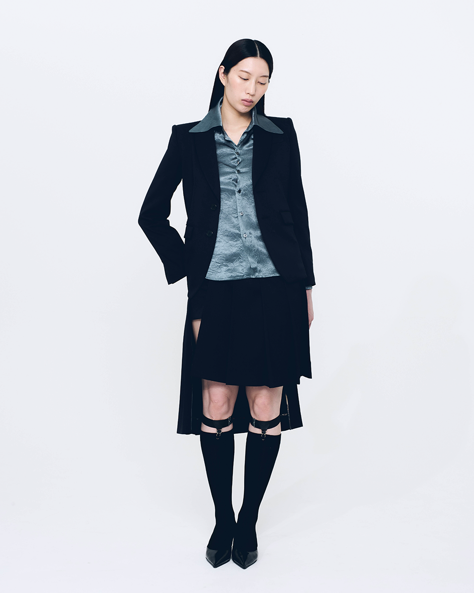 Power Shoulder Jacket (Black)