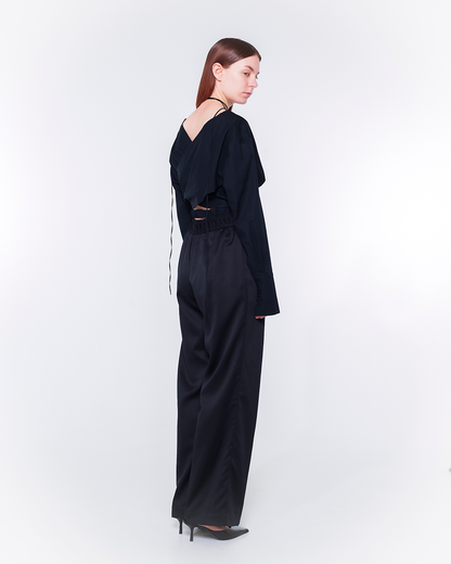 Fan-lacing Shirt（Black）