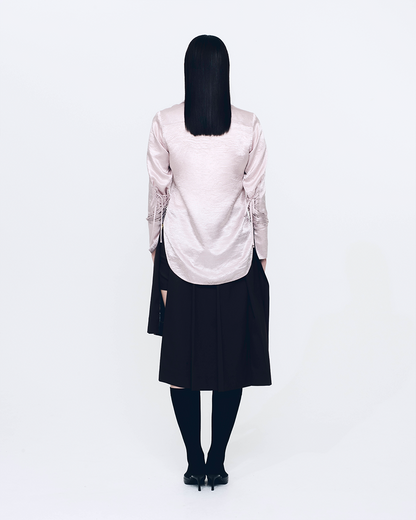 Corset Sleeves Shirts (Pale Mauve)