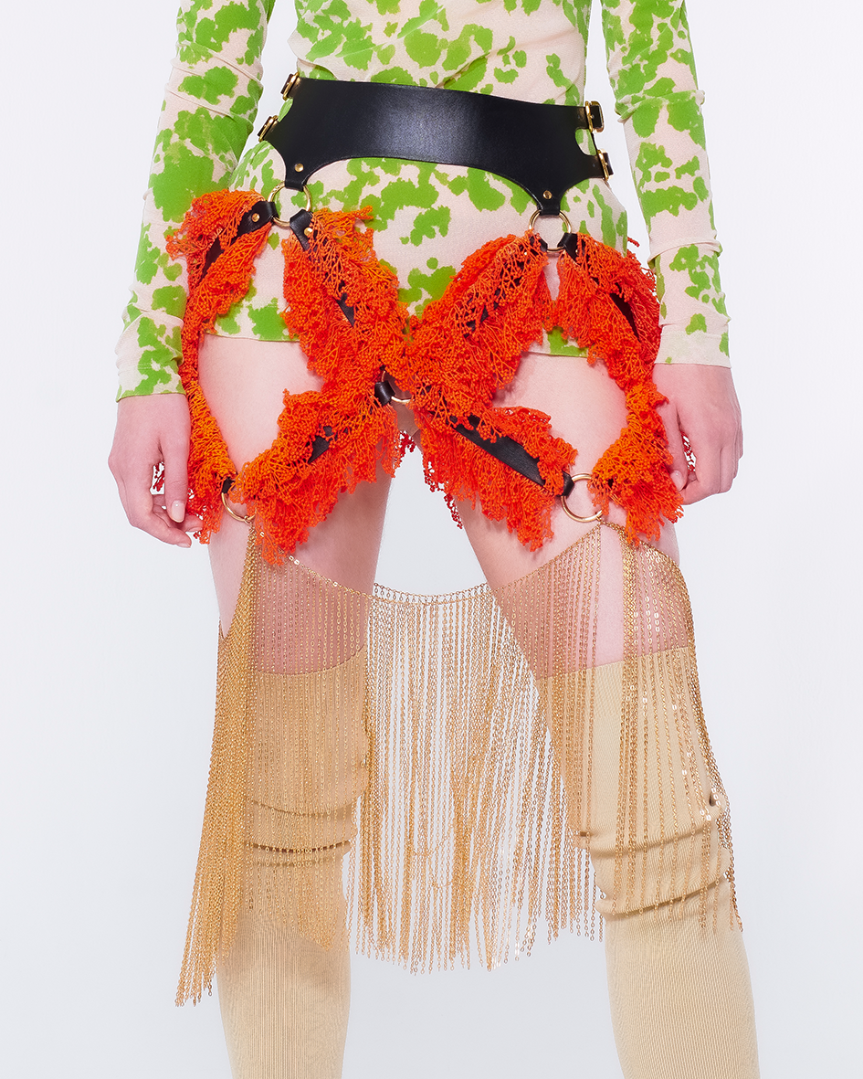 Fragile Beauty Harness Skirt